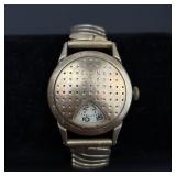 Elgin 10k RGP Bezel Golf Ball wrist watch