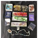 Costume Jewelry: Millefirori Glass necklace and