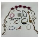 16 pc. Designer Jewelry: Locket, Necklaces,