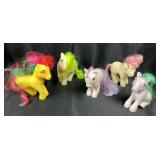 5 Vintage 1980s My Little Pony