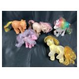 5 Vintage 1980s My Little Pony