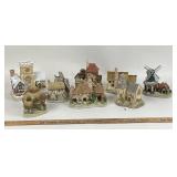 David Winter Collectible Cottage Figurines Set