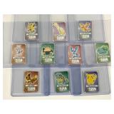 10 Vintage Pokemon Mini Cards