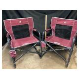 GCI Outdoor Freestyle Rocker Folding Chairs Pair