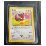 Pokemon Vintage Eevee Card