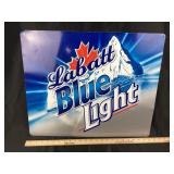 Labatt Blue Light Metal Sign