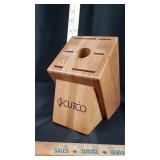 Cutco Replacement Oak Wood Knife Block USA