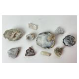 Lot of Medium Geodes & Crystals