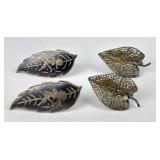 (2) Pair Sterling Stamped Screwback earrings 10.53