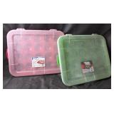 Sterilite Ornament Storage Boxes