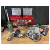 Craftsman Drill, Bottle Jack, Bosch Saw & Tool Sto