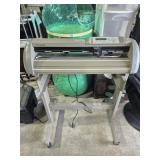 Puma III Vinyl Cutter & Plotter Mounted On A