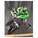 Nikko Kawasaki Ninja Radio Control RC motorcycle