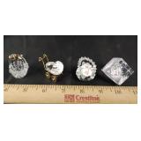 Swarovski Crystal Baby Carriage, Crystal basket