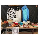 Funziez Lemur, Cow & Stitch Onesies, Party Hats, D