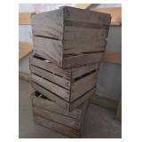 Wooden Cratesw/ Markings