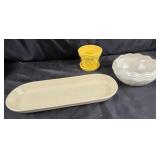 3 McCoy USA Pottery Pieces