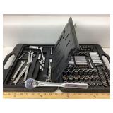 Craftsman Tools & Case: Sockets, Wrenches, Ratchet