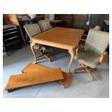 Ossian Furniture Table With Chairs, 66ï¿½x44ï¿½x30ï¿½h