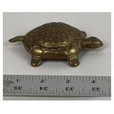 Brass Turtle Trinket Box Made in Italy