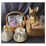 Poly Dog, Avon Springtime Serving, Ball Jar