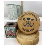 Wooden Cheese Box, Galvanized Tissue Box, Inspirat