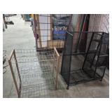 Suncast Sports Equipment Display Rack & Wood &