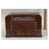 Philco Wood Case Tabletop Tube Radio