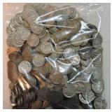 Bag of 410 Buffalo nickels