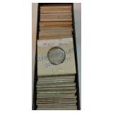 Box of 70 Buffalo nickels in 2x2