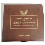 Golden Replicas of US Stamps, FDC album