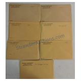 1958 to 1964 silver proof sets