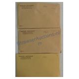 3 - 1961 silver proof sets