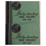 Walking Liberty half album 1916-47, complete,