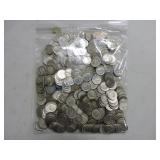 Bag of 500 silver Mercury & Roosevelt dimes