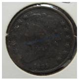 1835 Half cent