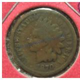1870 Indian cent, G