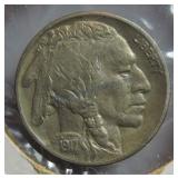 1917 Buffalo nickel, Unc