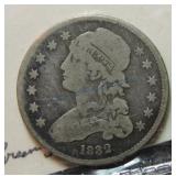 1832 Bust quarter