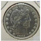 1899 Barber half, XF