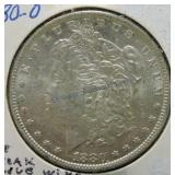 1880-O Morgan dollar, BU