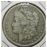 1882-CC Morgan dollar