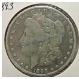 1893 Morgan dollar