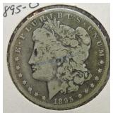 1895-O Morgan dollar