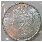 1896 Morgan dollar, BU