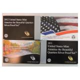 2010-2013 America the Beautiful silver quarter