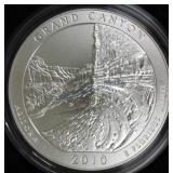 2010 America the Beautiful 5 oz Unc coin,