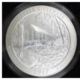 2017 America the Beautiful 5 oz Unc coin,