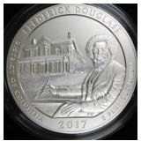2017 America the Beautiful 5 oz Unc coin,