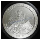 2012 America the Beautiful 5 oz Unc coin,